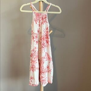 ⭐️⭐️PICK 5 / $20 Old Navy Girl's Floral Red and White Maxi Sundress XS 5